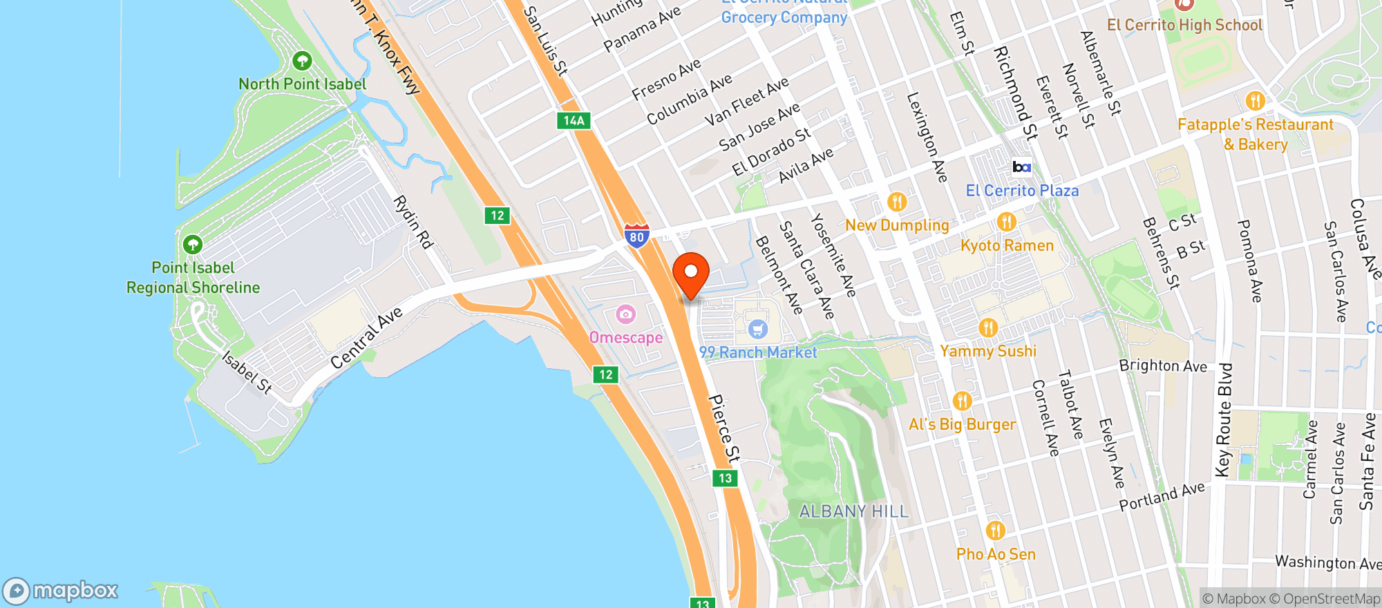 Map showing 7 Stars Holistic Healing Center