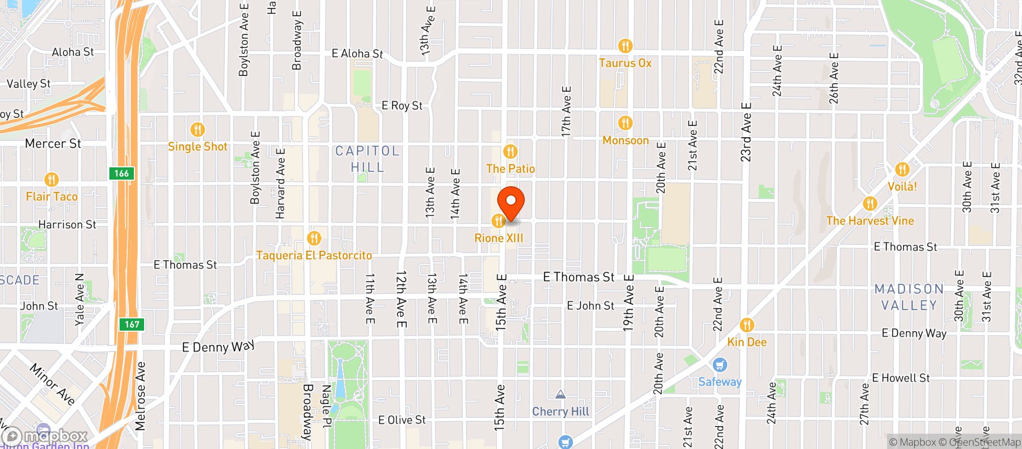 Map showing Shop Agora