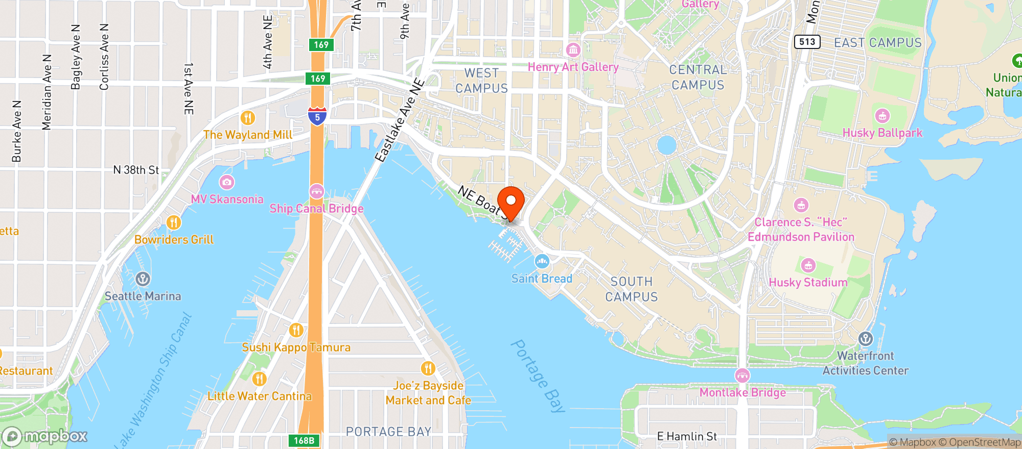 Map showing Agua Verde
