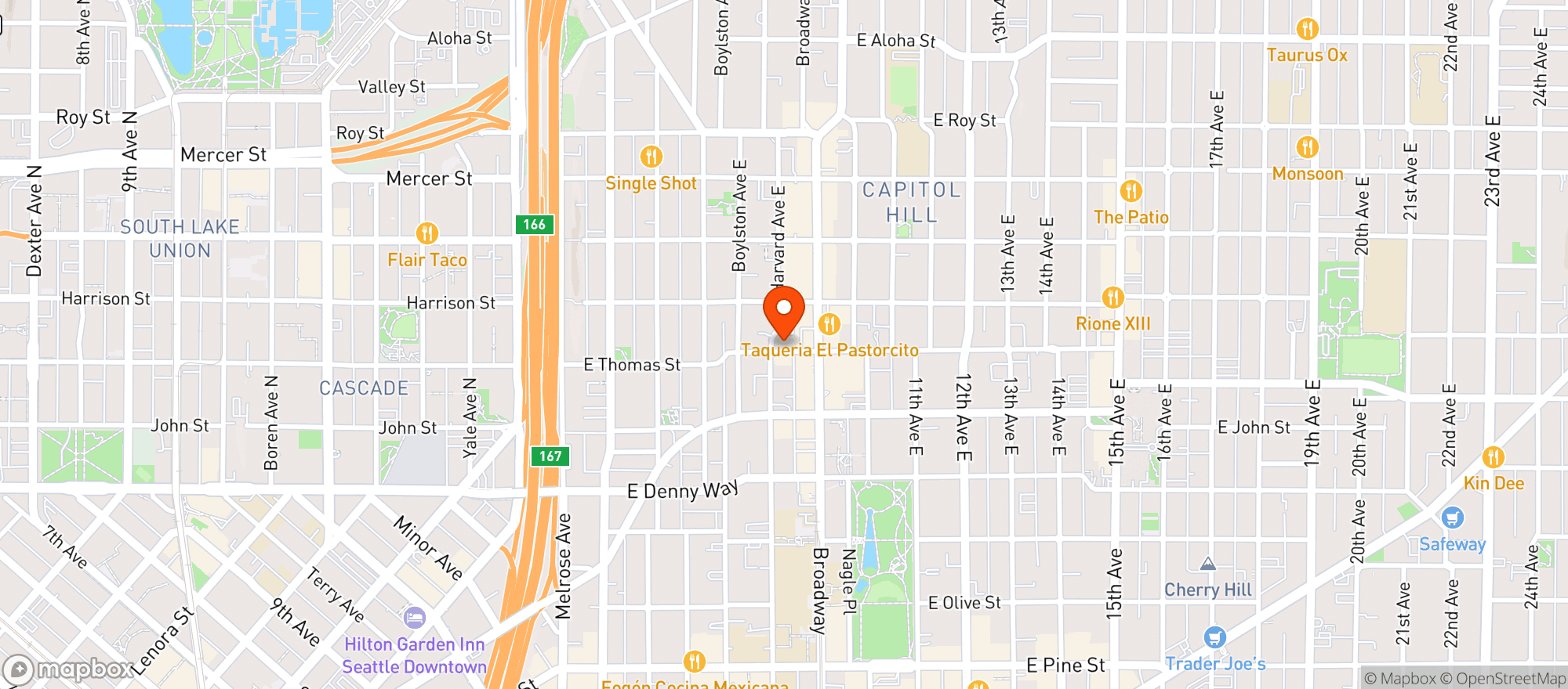 Map showing Gearhouse