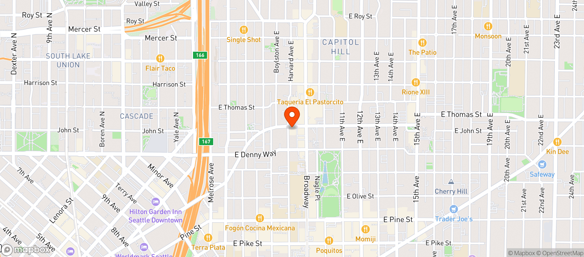 Map showing The Wash