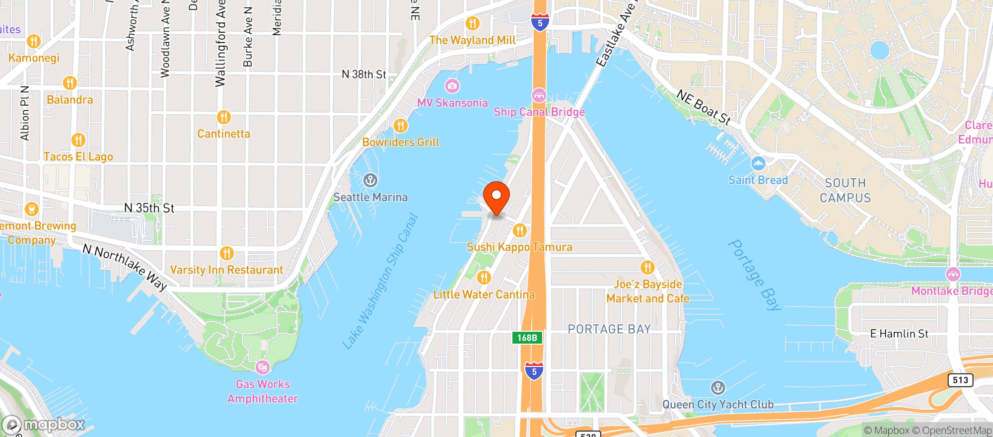 Map showing Fram