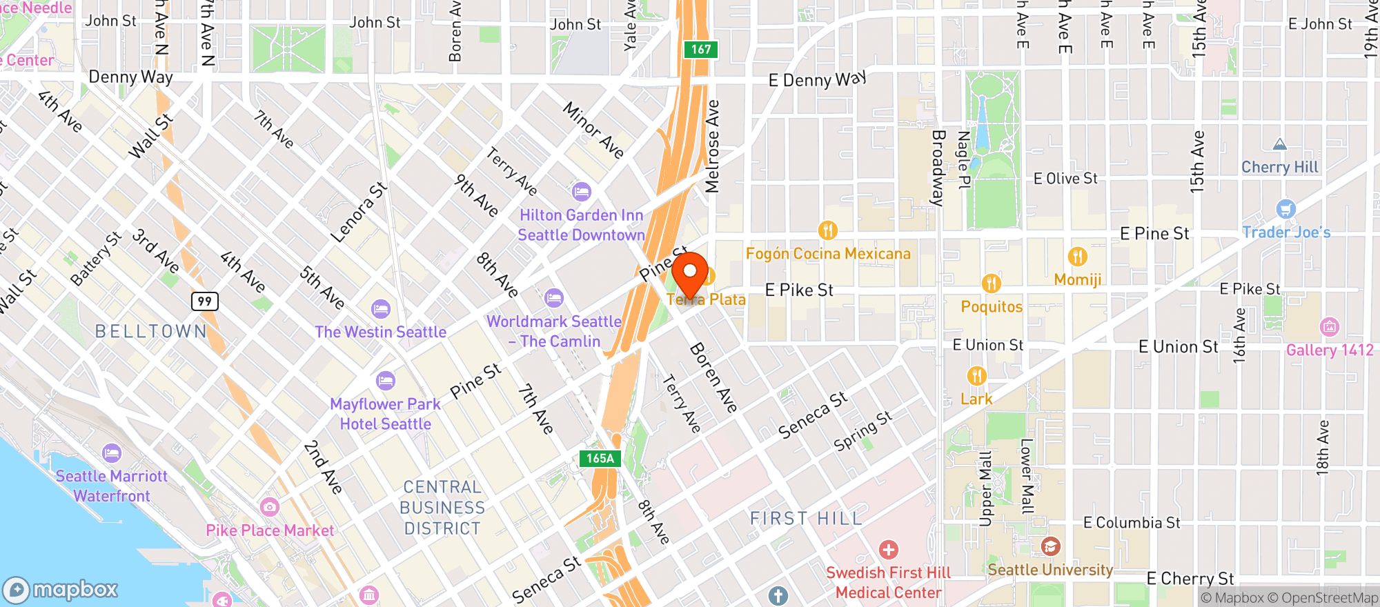 Map showing Rumba