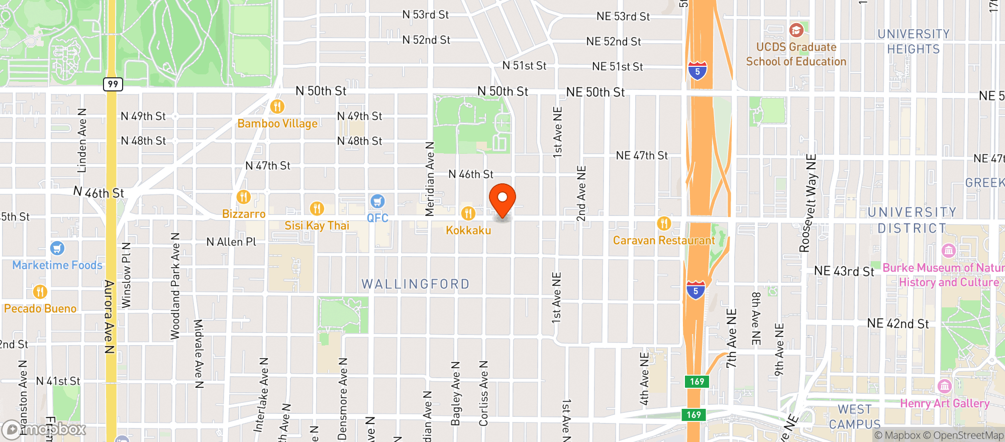 Map showing Korochka Tavern