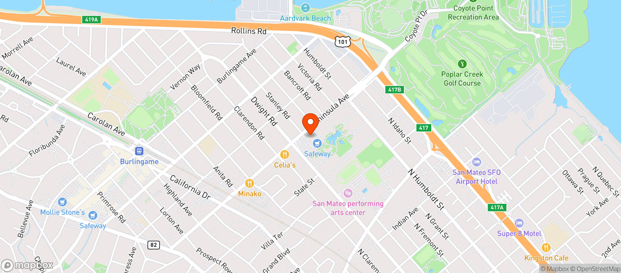 Map showing Cvs Pharmacy #9940