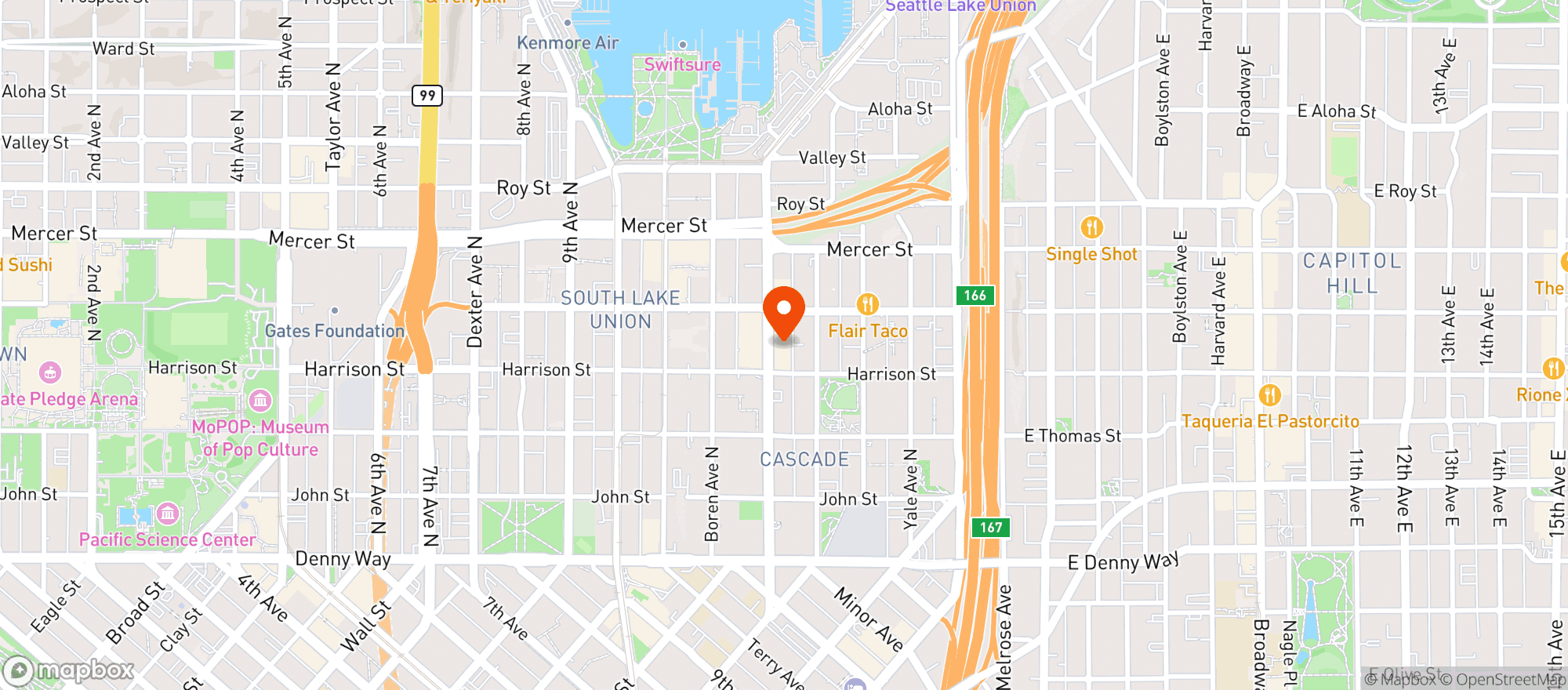 Map showing Mbar