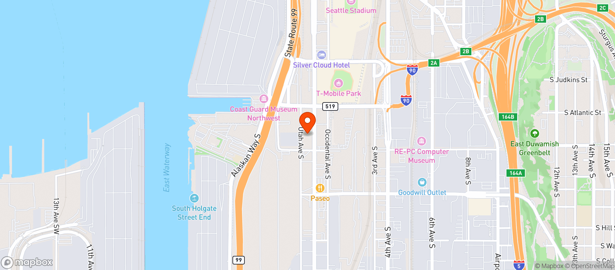 Map showing Vinason Sodo