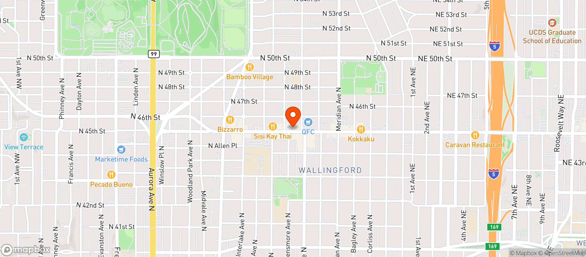 Map showing Bottleworks