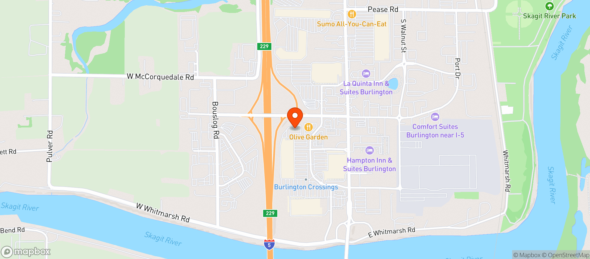 Map showing Gnc