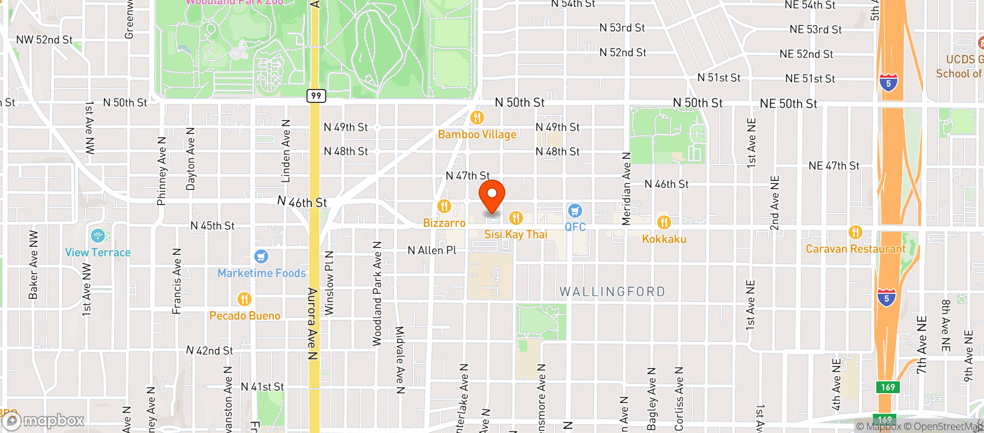 Map showing Shell #4008