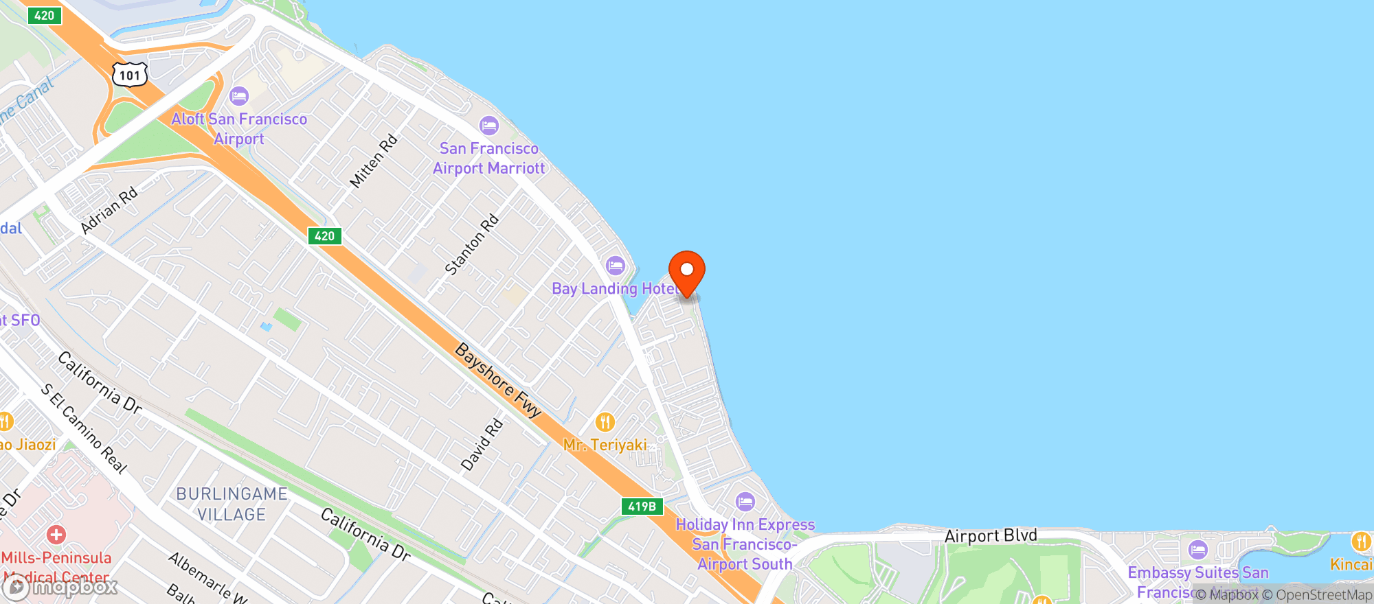 Map showing Grand Harbor Seafood & Dim Sum