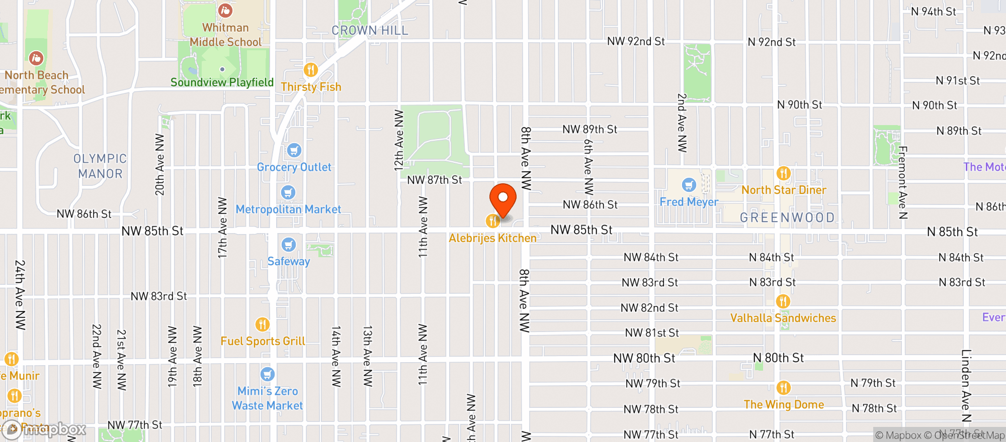 Map showing Lamplighter Public House
