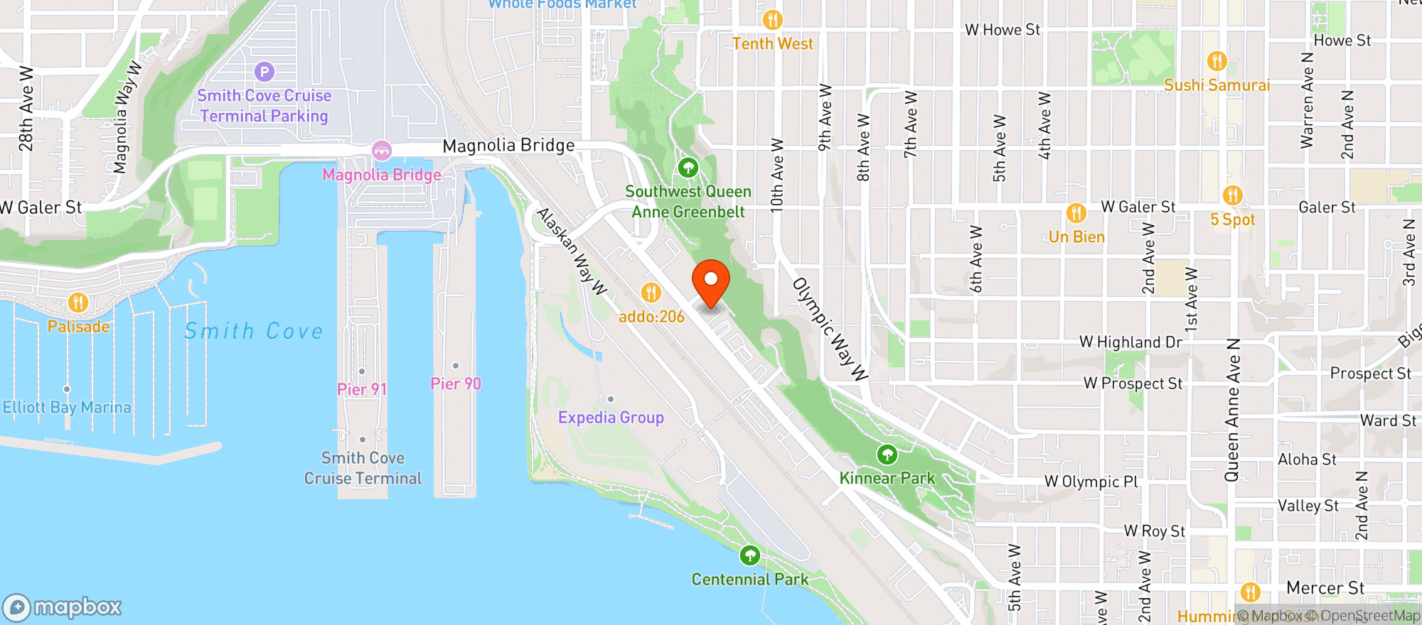 Map showing Vitamin Shoppe - Interbay