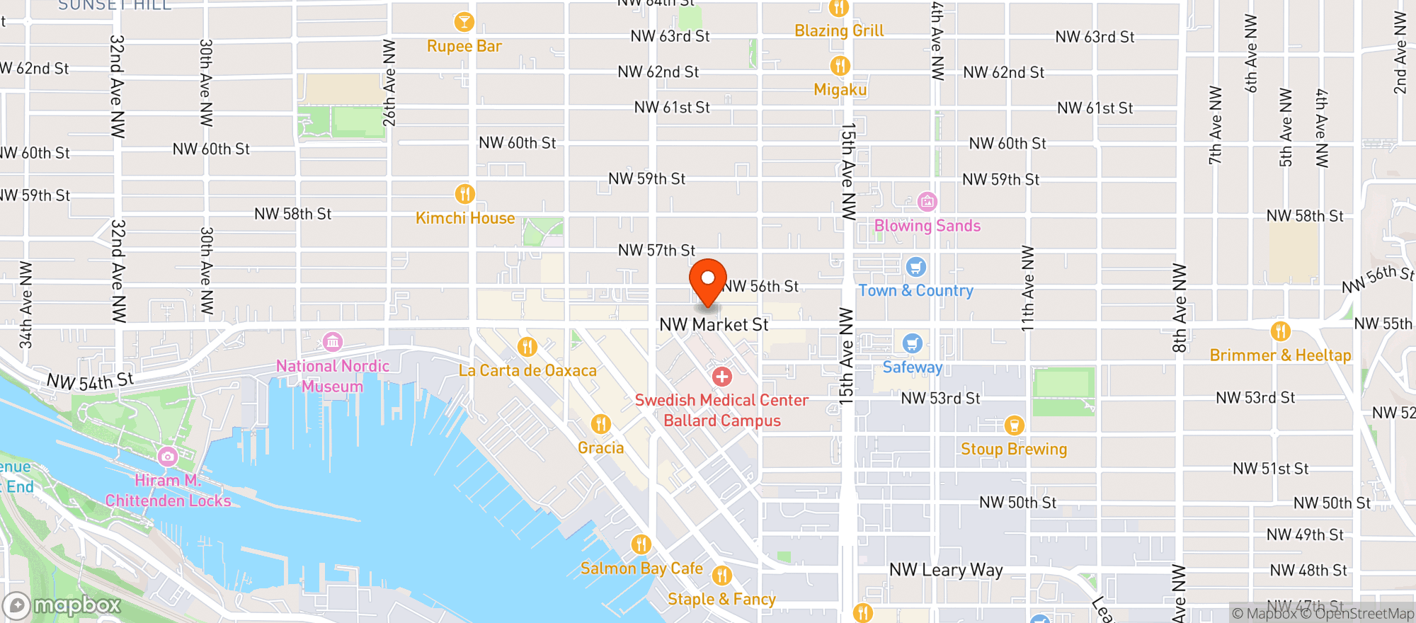 Map showing Waystone Wargaming Speakeasy LLC