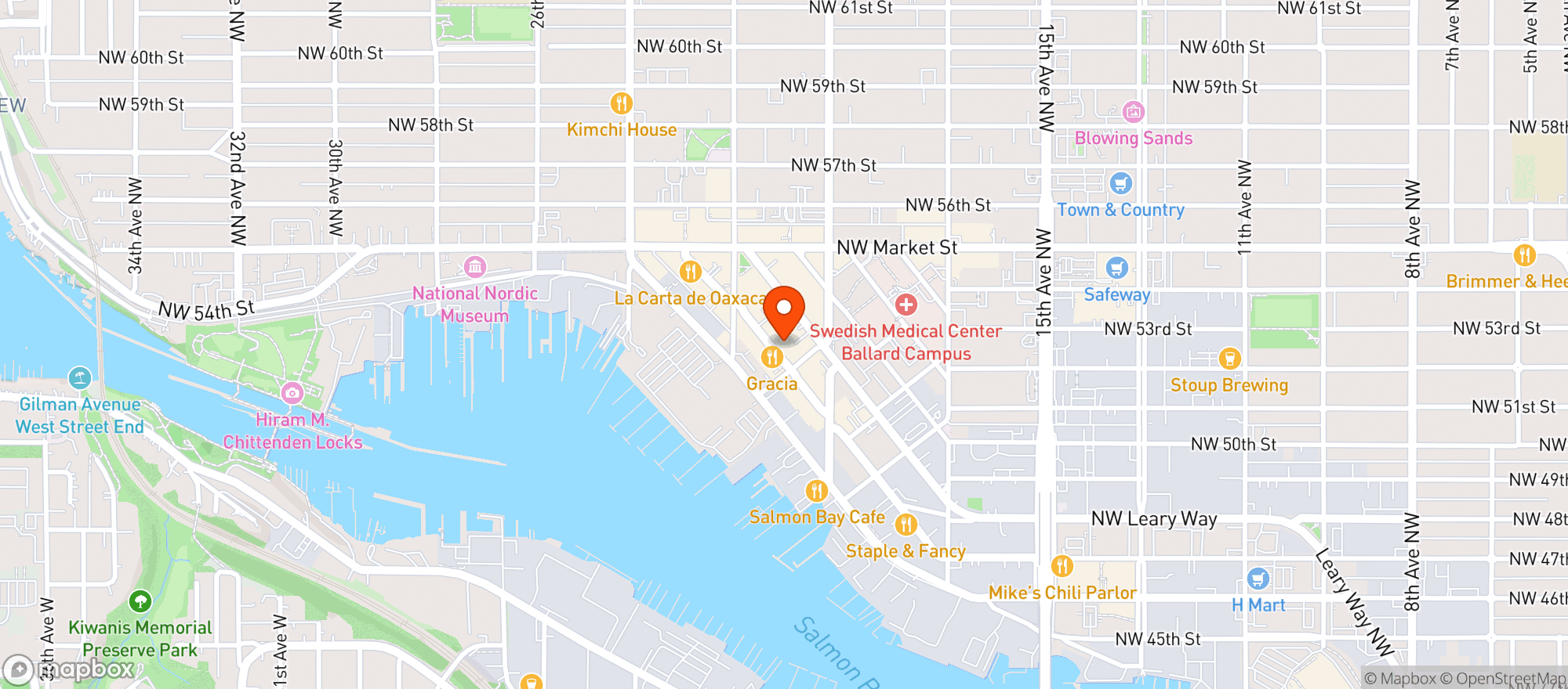 Map showing Good Grief