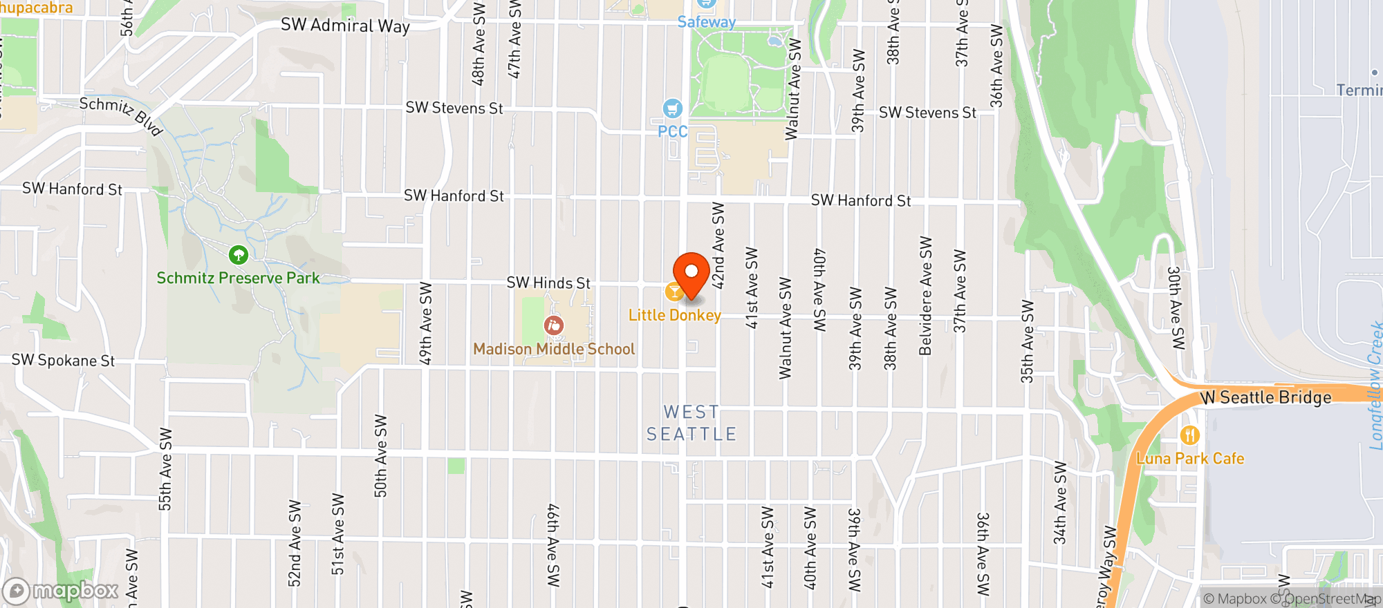 Map showing WEND Jewelry