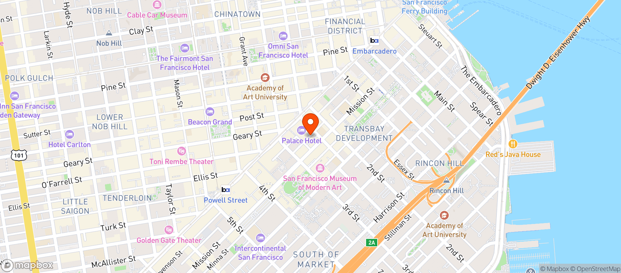 Map showing Novela