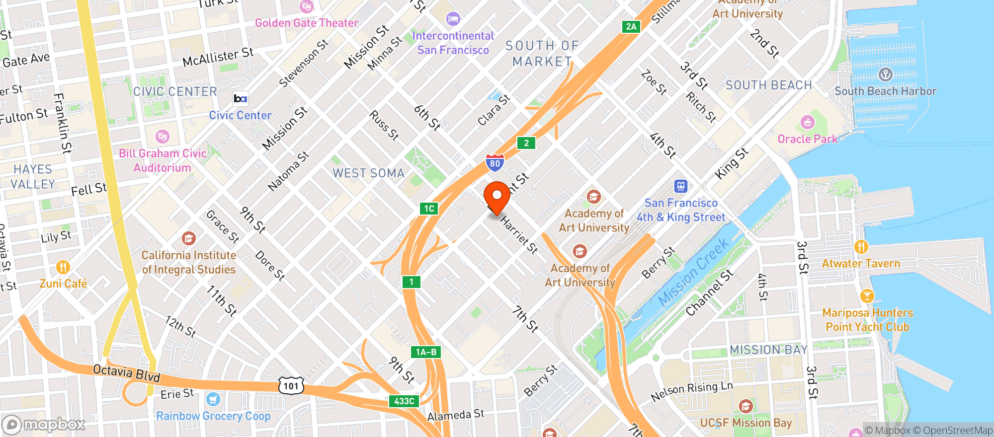 Map showing That Fin Bar