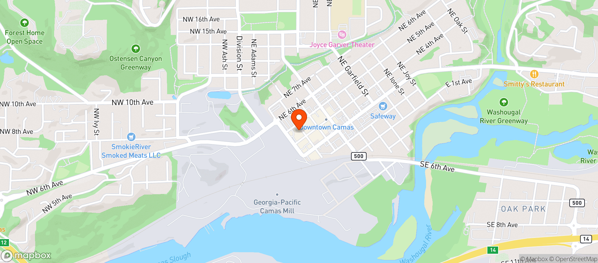 Map showing Grains Of Wrath Brewery