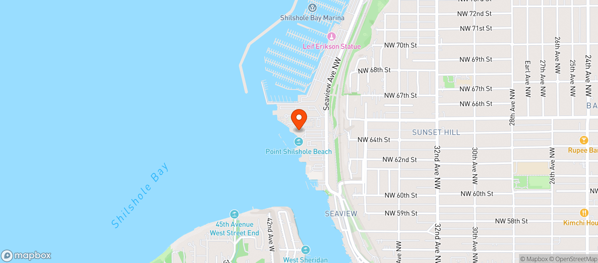 Map showing Elks Lodge #827