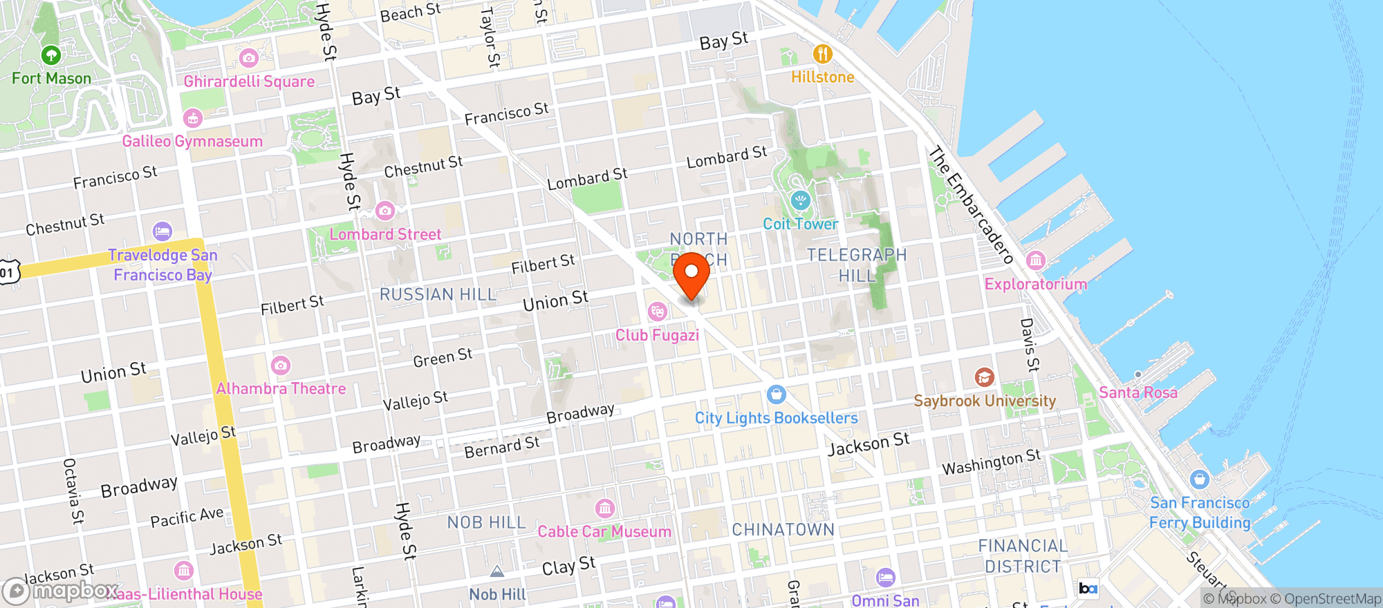 Map showing Red Window
