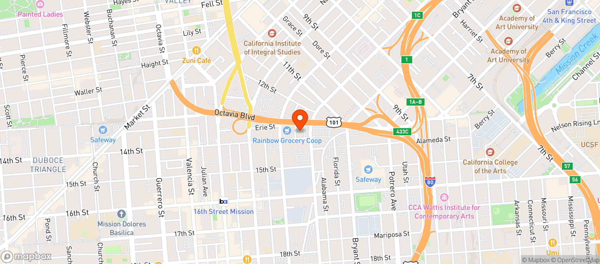Map showing Total Wine & More