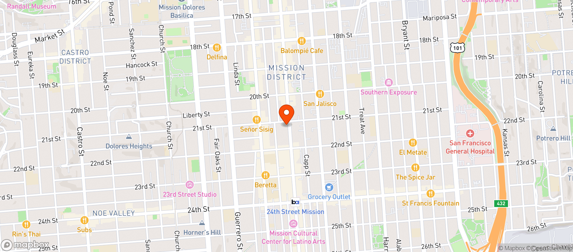 Map showing Arcana