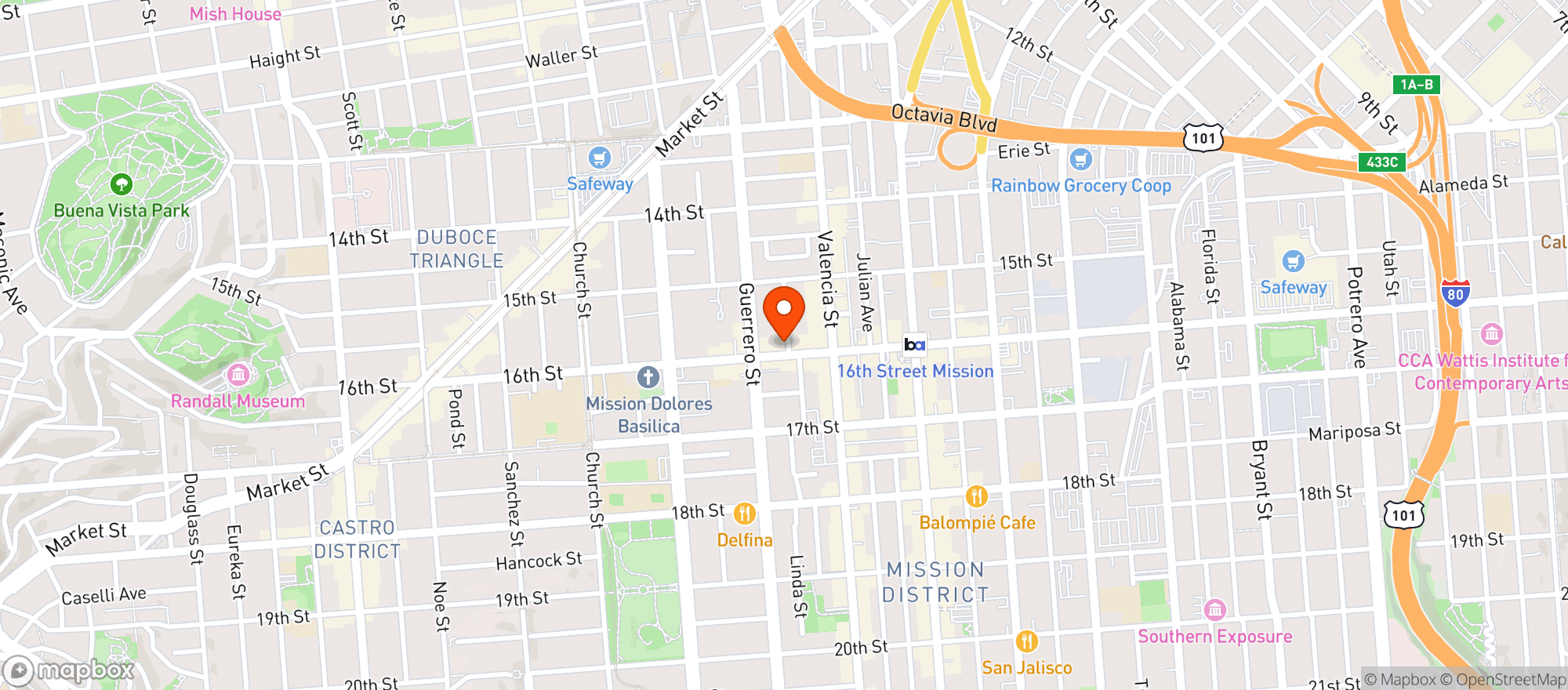 Map showing Kilowatt