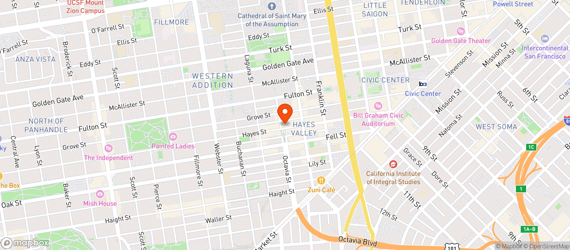 Map showing Brass Tacks