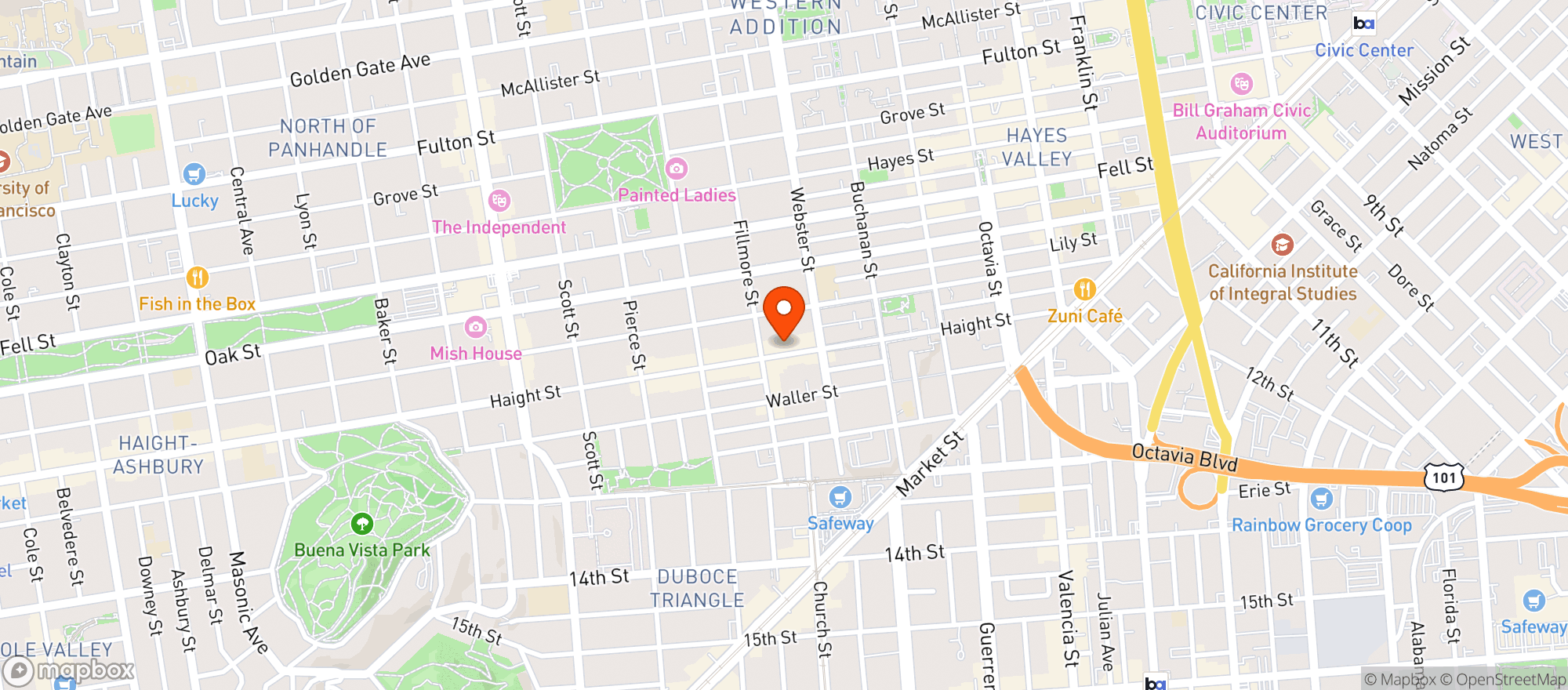 Map showing Nickies