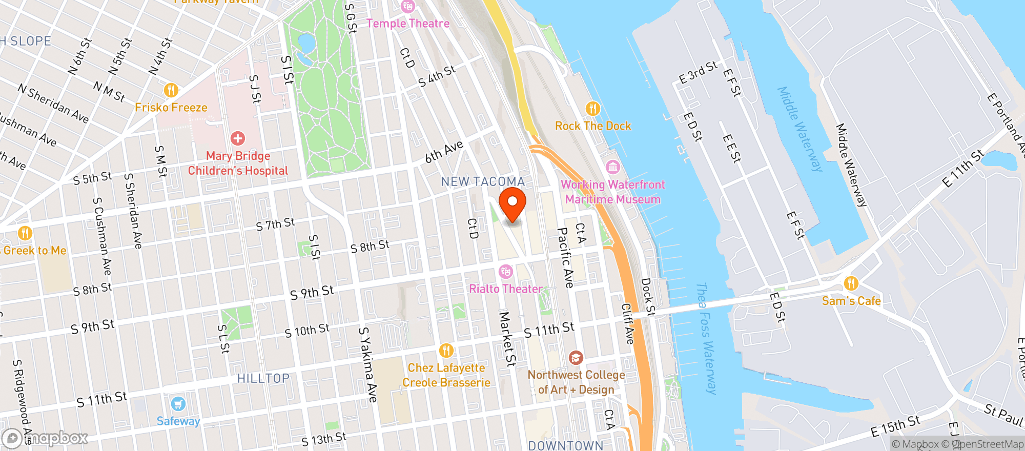 Map showing Club Silverstone