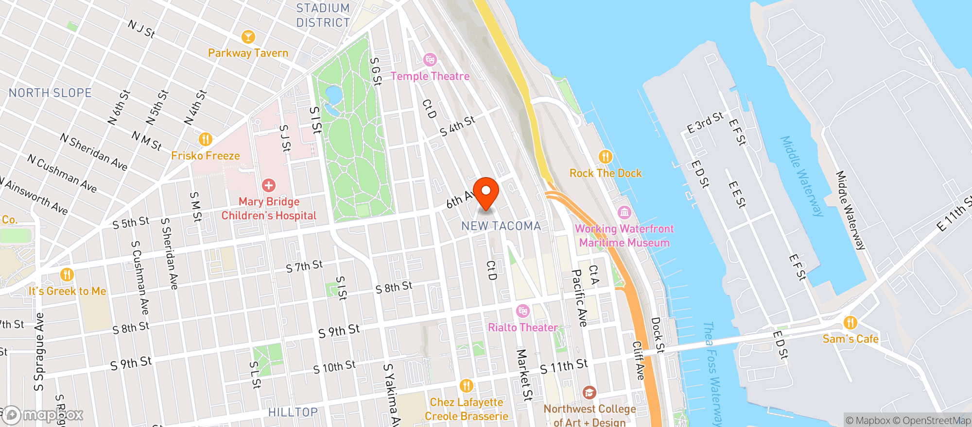 Map showing Cuerno Bravo Steakhouse