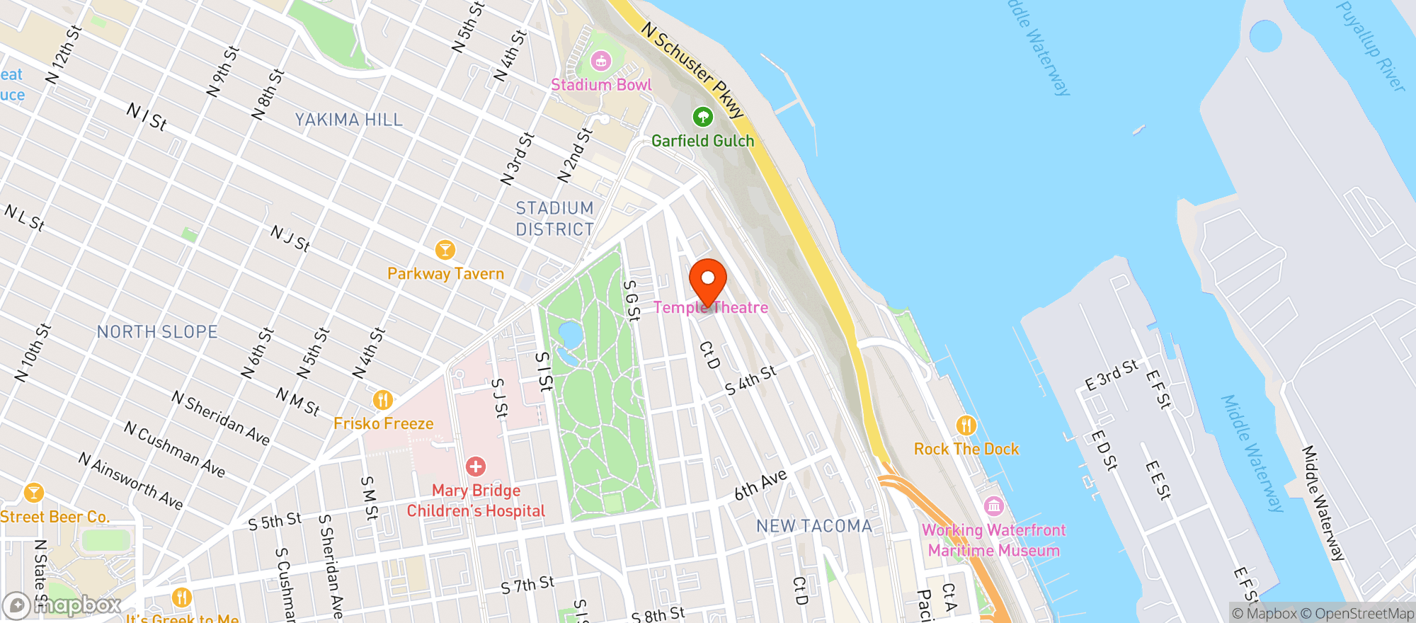 Map showing Doyles Public House
