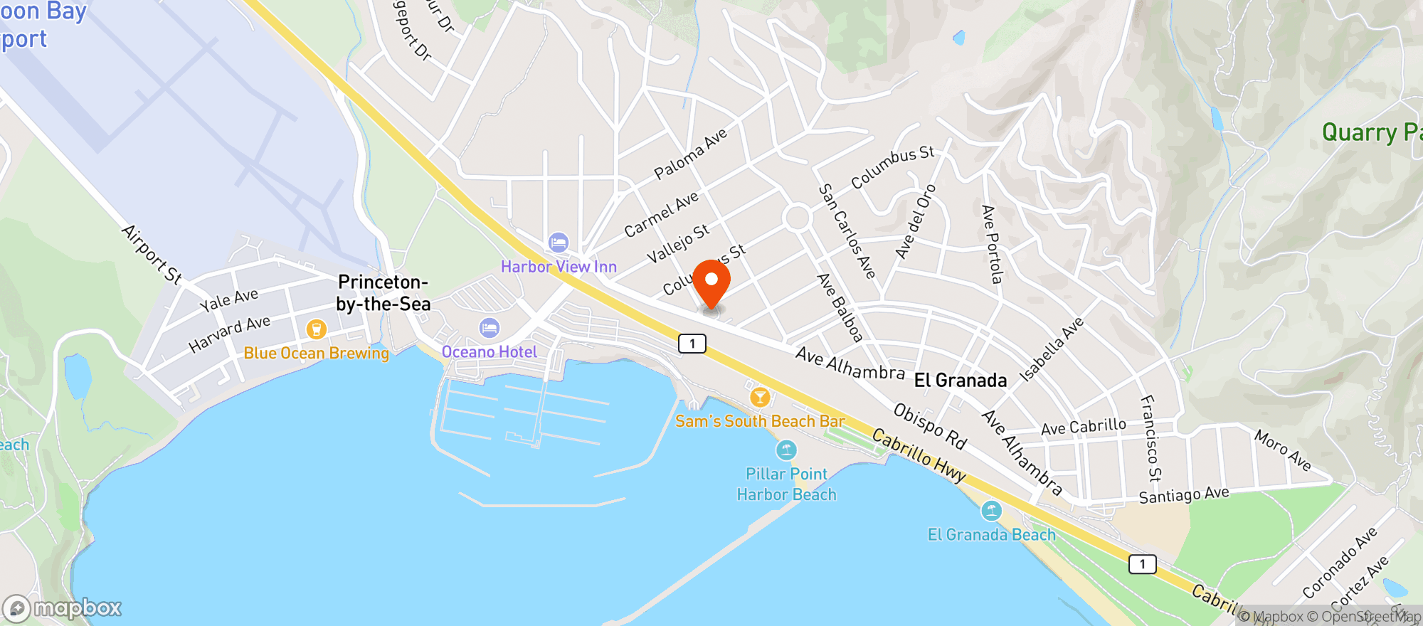 Map showing Spanglers Market - 00100021683