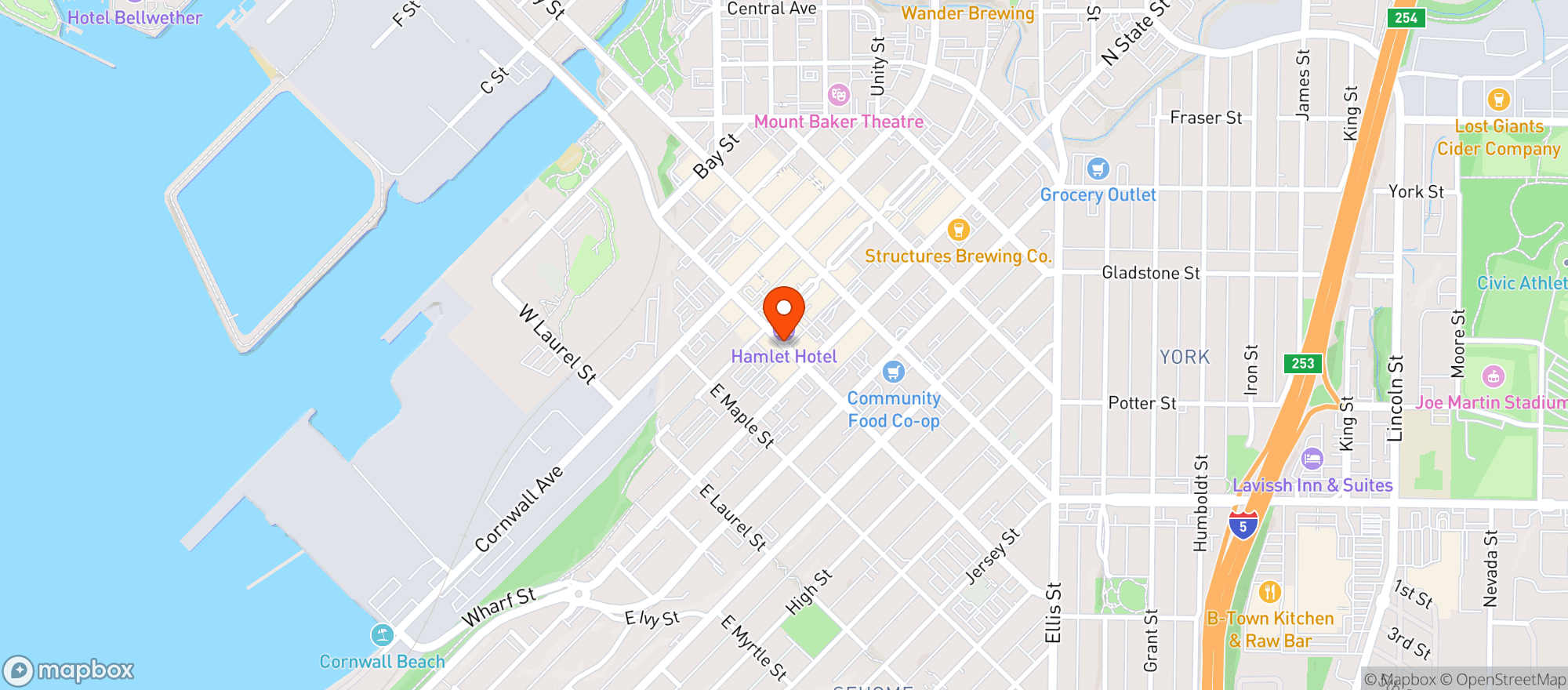 Map showing Starla`s