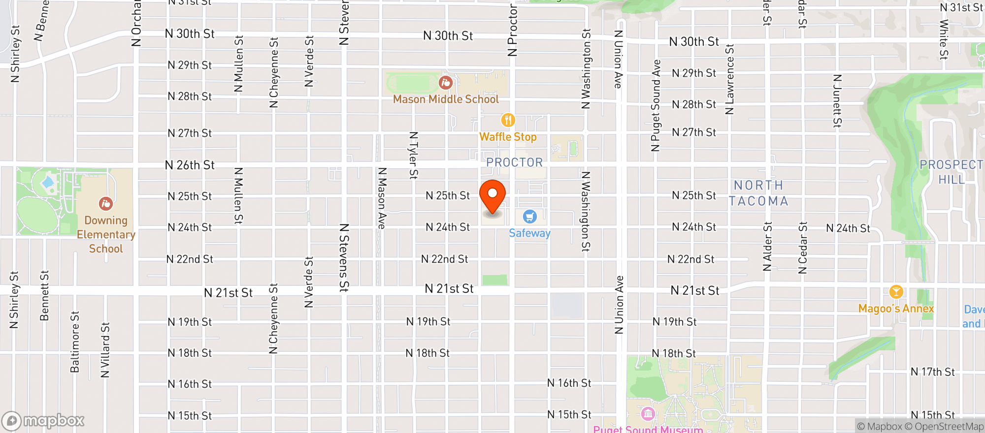 Map showing Metropolitan Market
