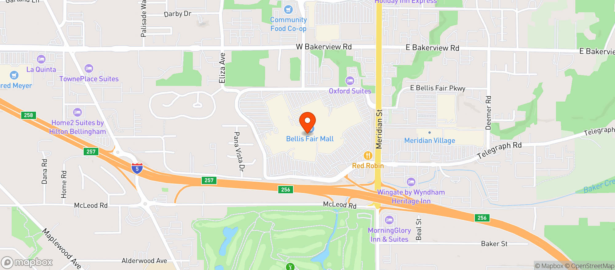 Map showing Gnc