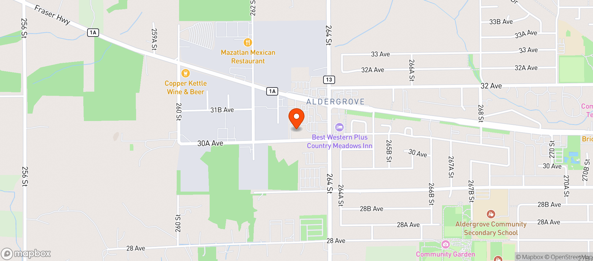 Map showing Save-On-Foods