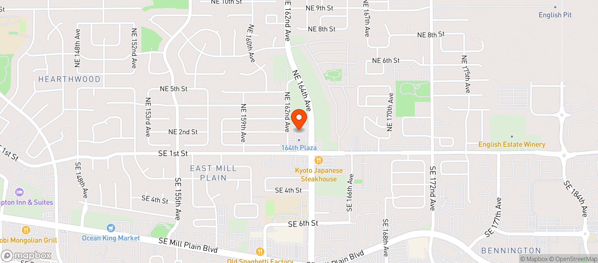 Map showing Mary Jane’s House of Glass - East Vancouver
