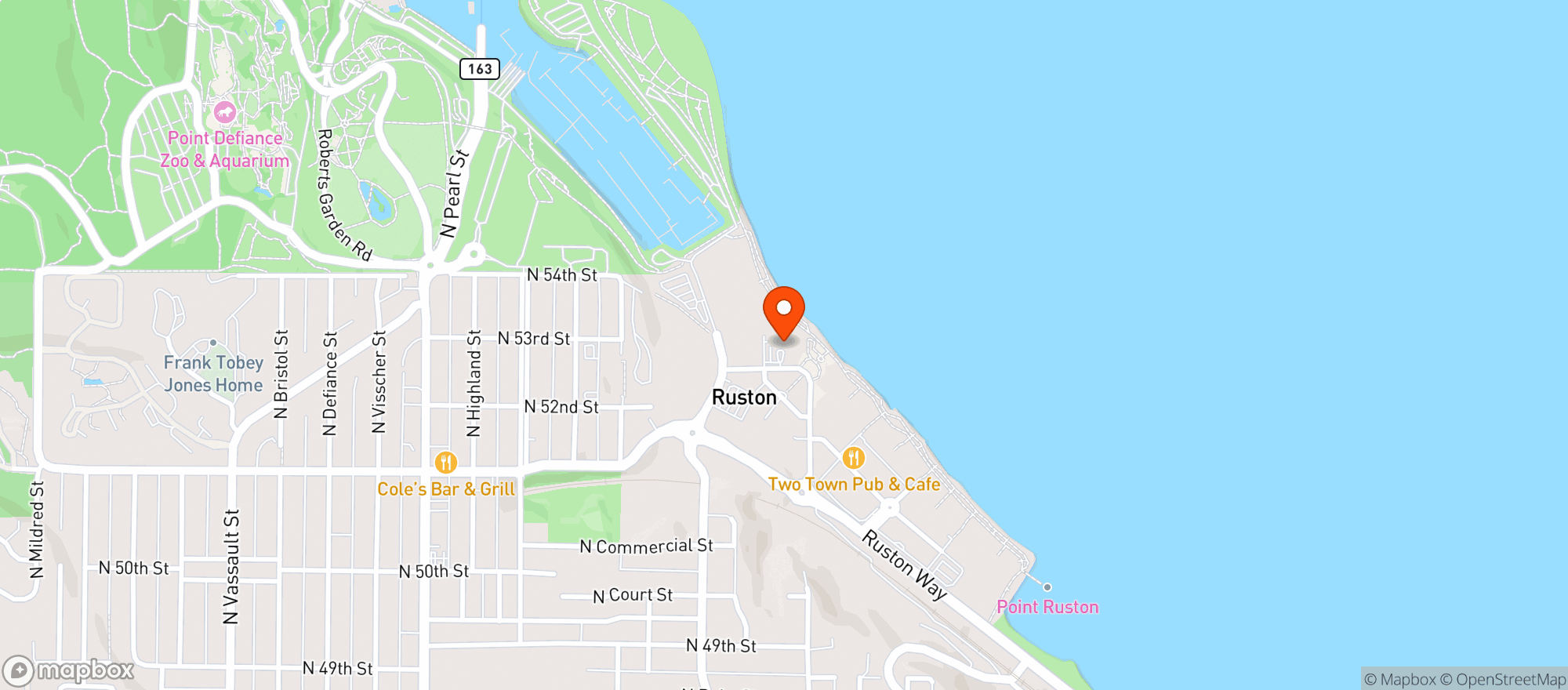 Map showing Silver Cloud Hotel