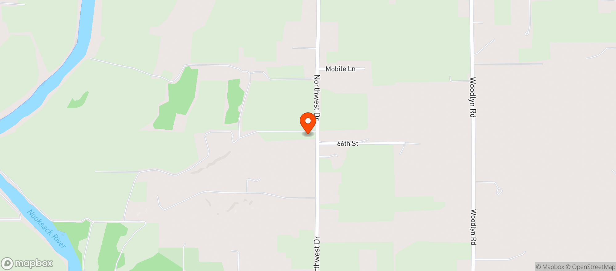 Map showing The Cheese Shop at Appel Farms
