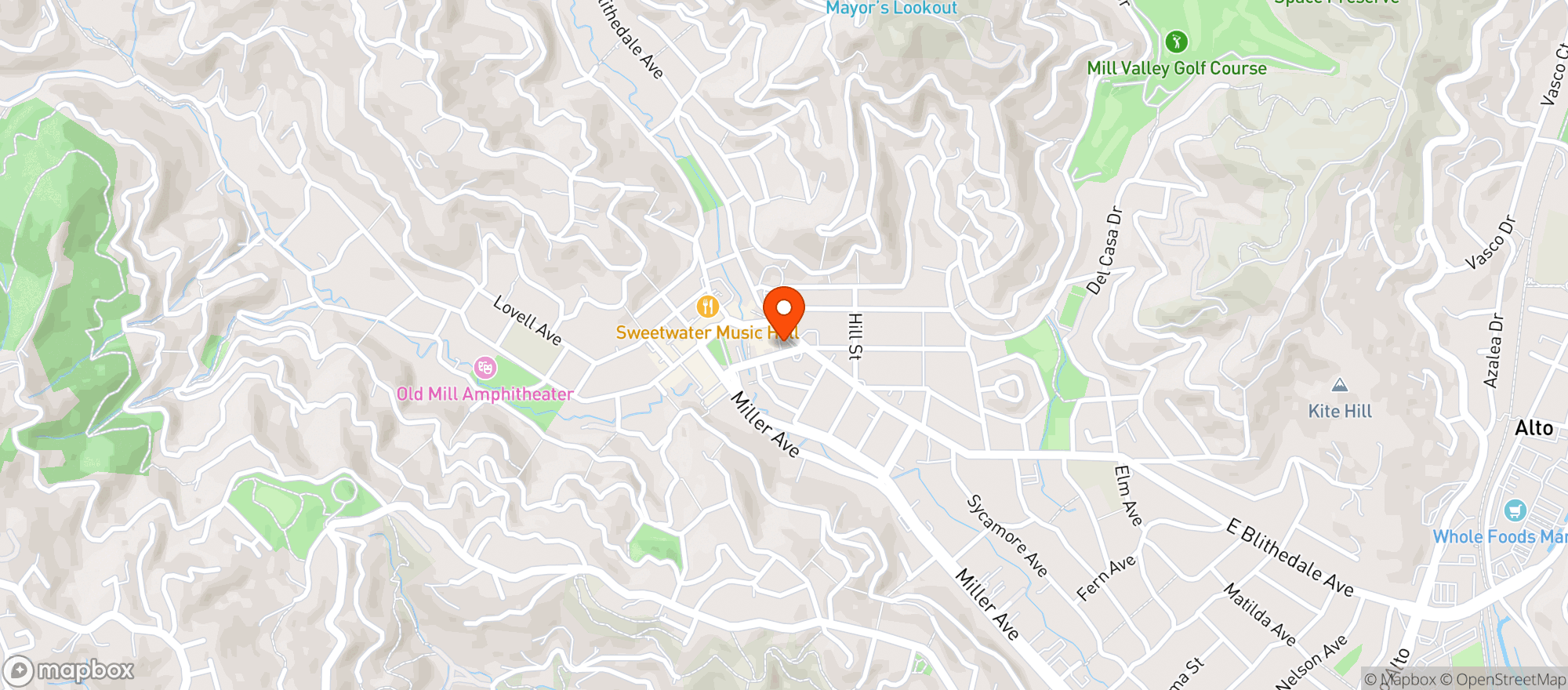 Map showing Bungalow 44