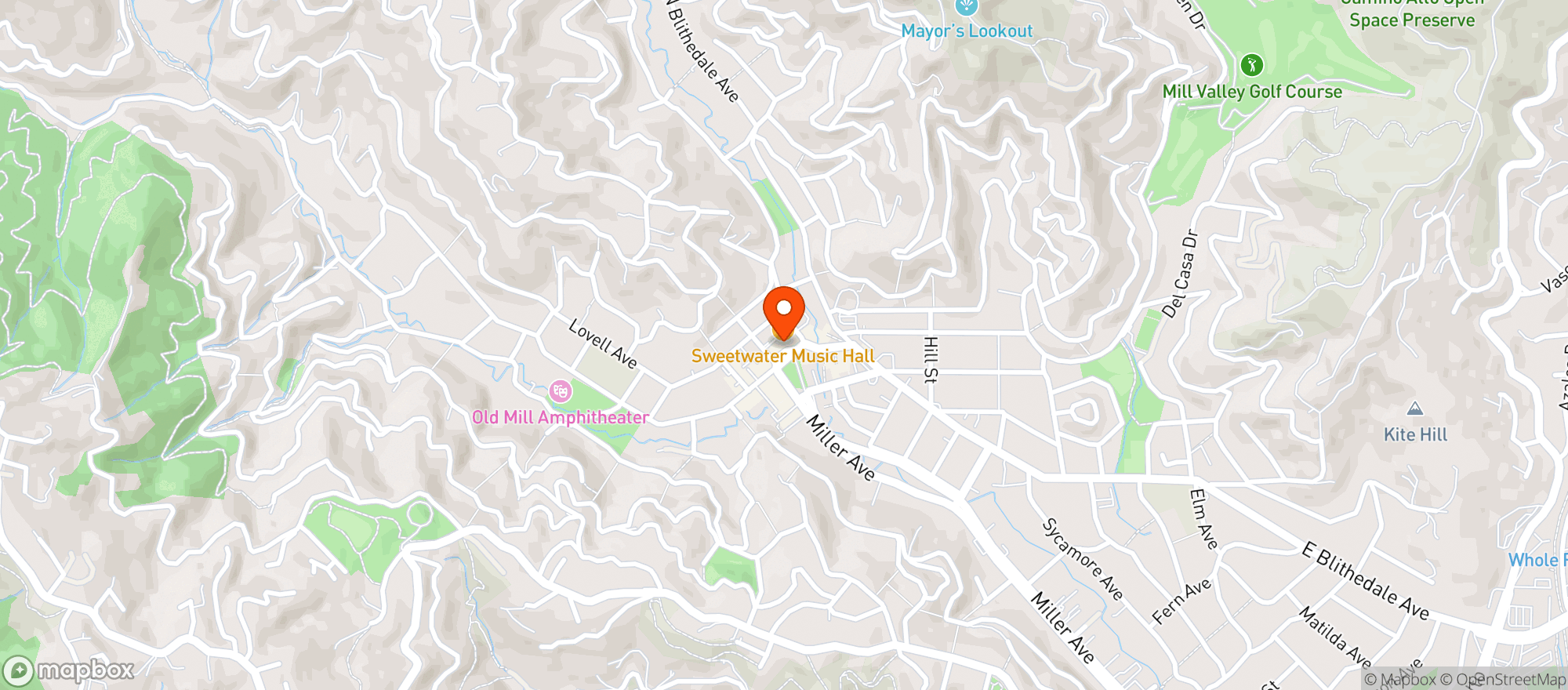 Map showing Vintage Wine & Spirits