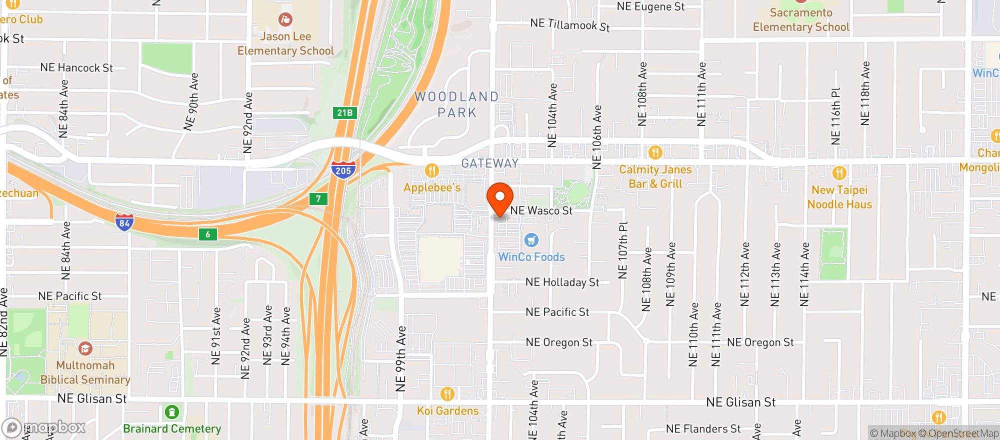 Map showing Tumbleweed Cannabis Co. Llc
