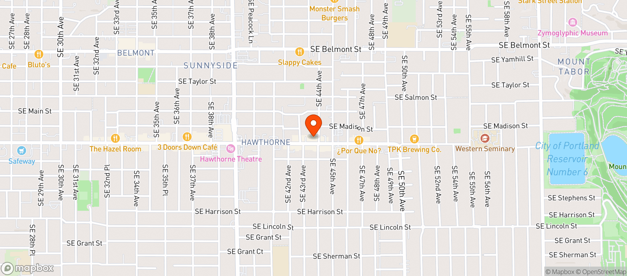 Map showing Steelys