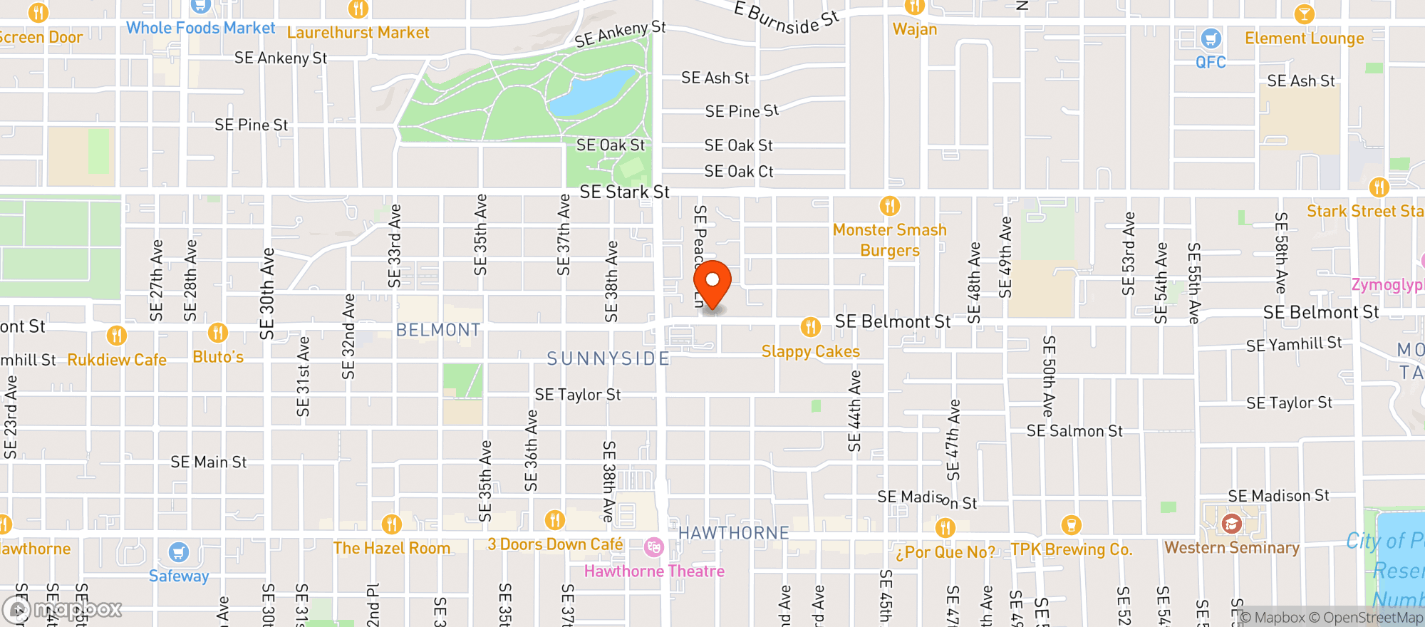 Map showing The Cdc Dispensary