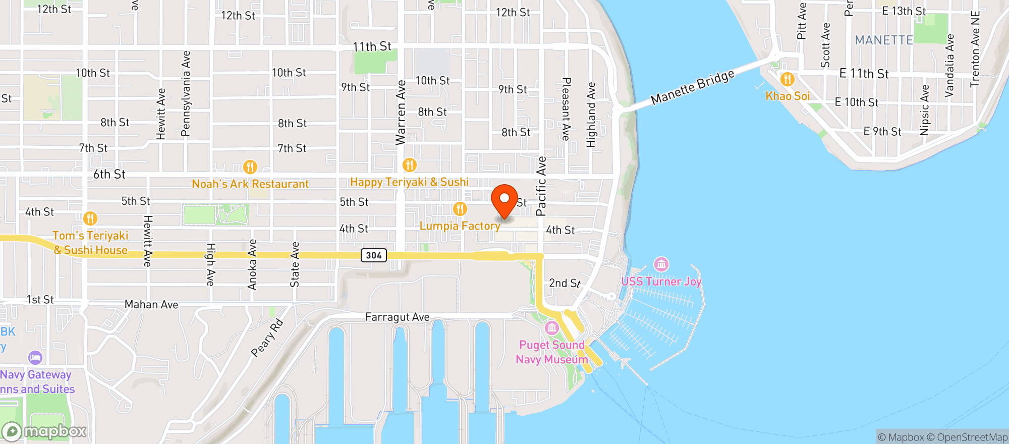 Map showing Remedy Speakeasy