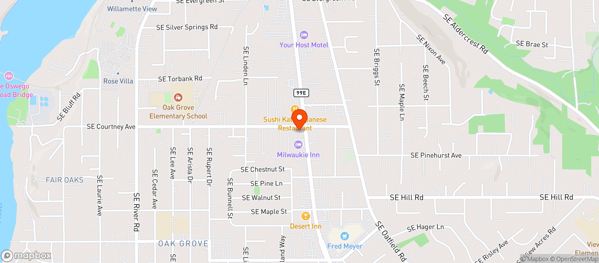 Map showing Chevron #3096