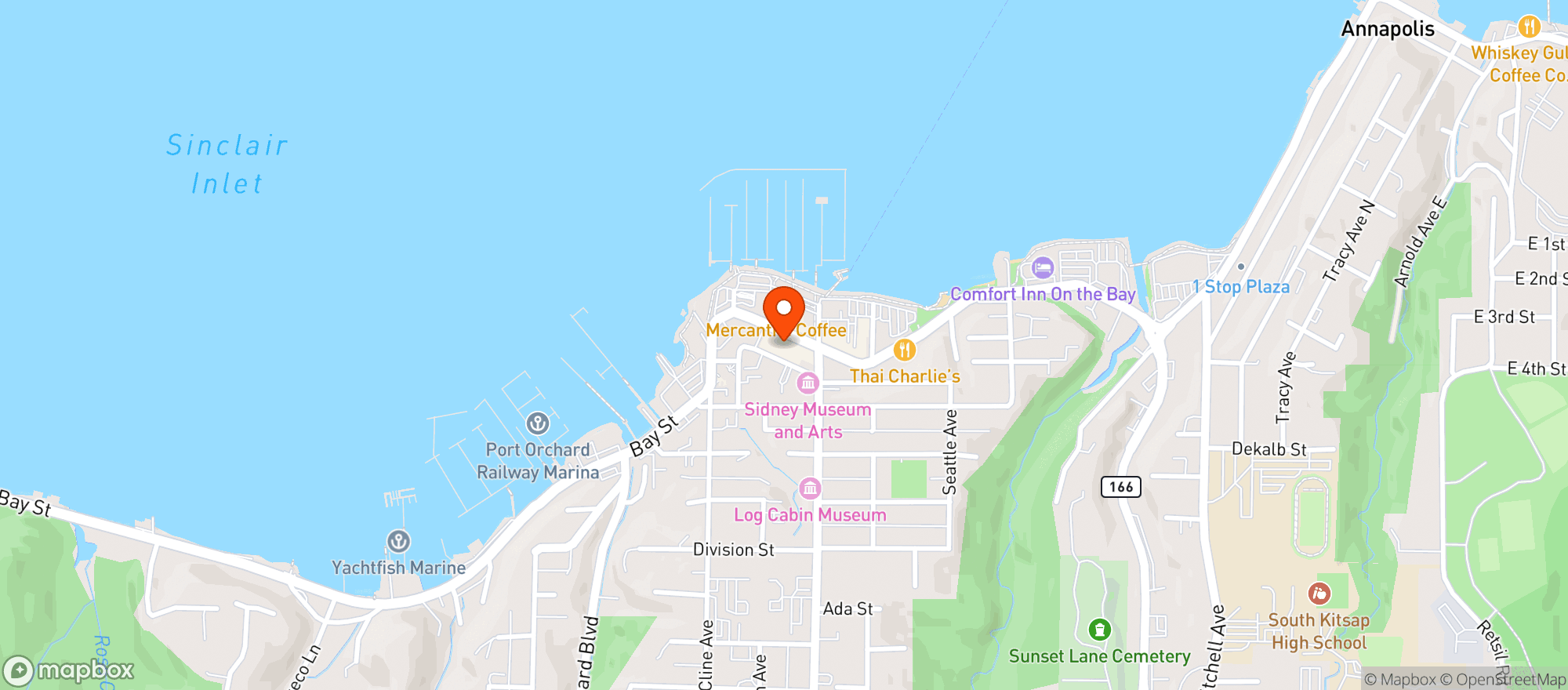 Map showing Brick House 714