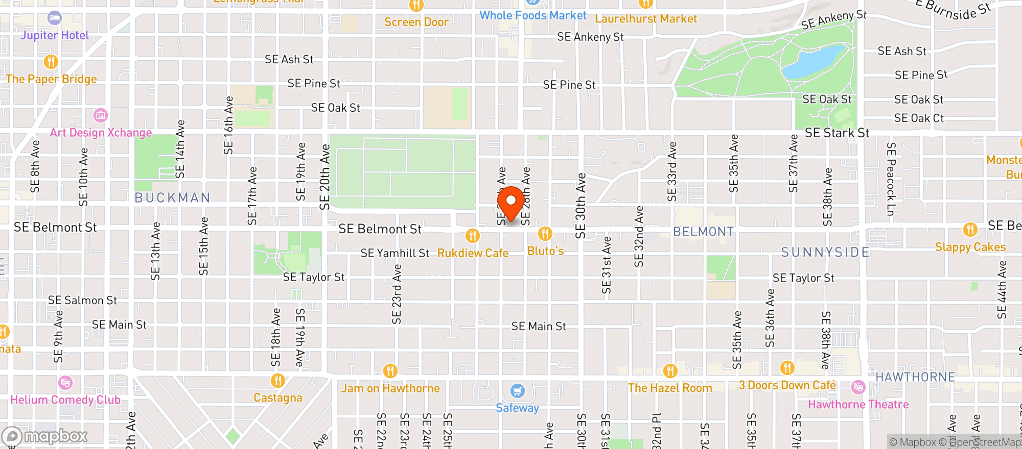 Map showing Nest Lounge